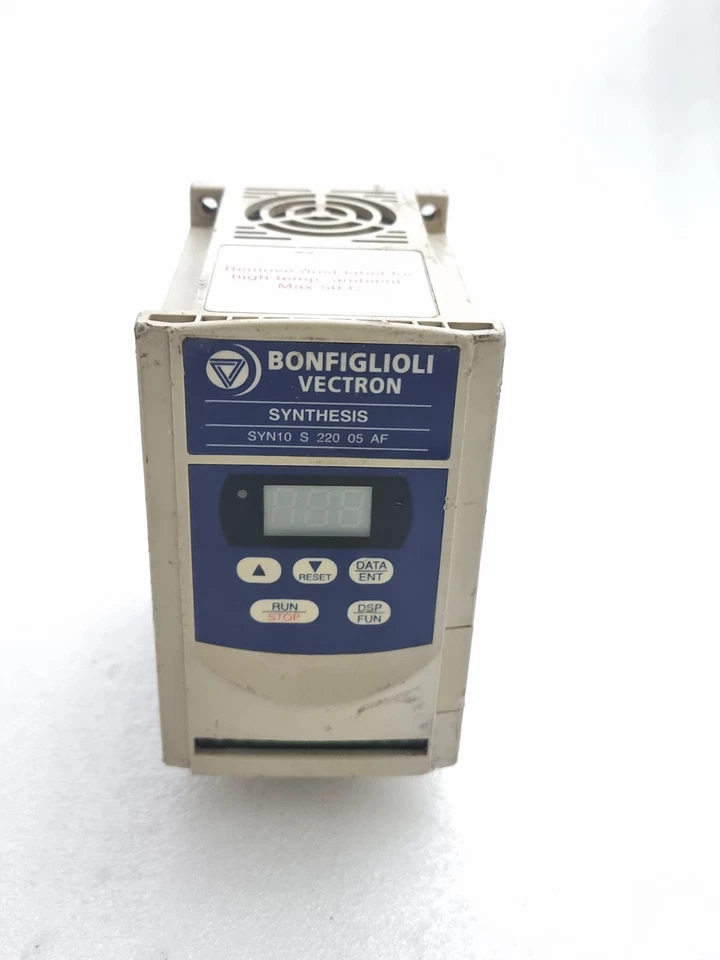 BONFIGLIOLI VECTRON SYN10 S 220 05 AF FREQUENCY CONVERTER SYNTHESIS SYN10